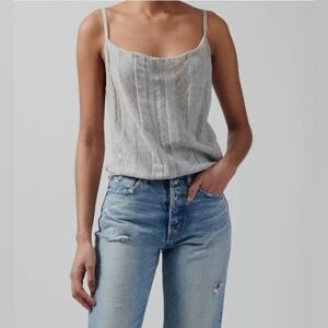 ATM linen & cotton tank top